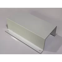 Glossy white Alupanel Cover fabricated using ACM Material