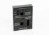Plastic Electronic enclosure with screw down cover for PCB