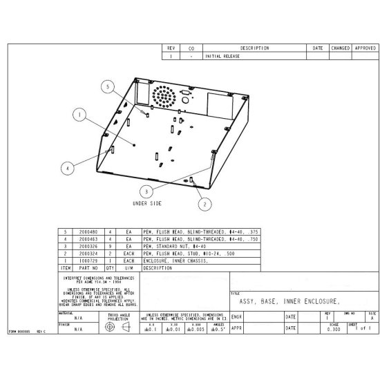 Custom Fabricated plastic Enclosure metal support frame