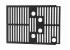 Plastic fabricated abs rear venting panel for equipment