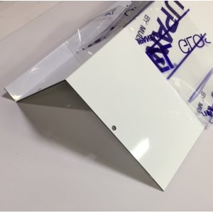 Glossy White Alupanel ACM custom made alupanel ACM Panel glossy white