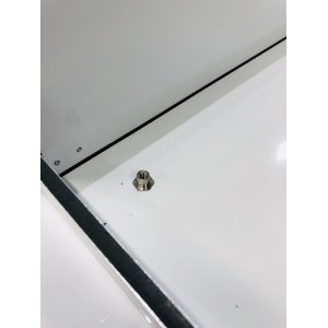 PEM Hardware Used in ACM Enclosures Custom fabricated ACm enclosure with hardware