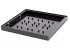 Black ABS custom plastic enclosure for electronics