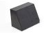 Custom plastic enclosure with angled front and removable rear panel