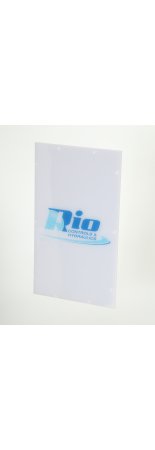 Sign Grade plastic Polycarbonate cover with branding