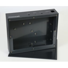 Fire Rated ABS UL94-V0 removable cover electronics enclosure for PCBs