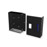 L-Slide Cover Plastic Enclosures with flanges, 3D model